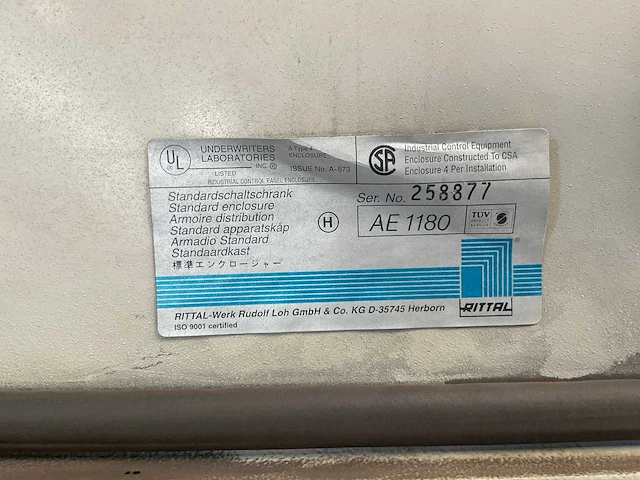 Rittal ae1180 electronica schakelkast - afbeelding 5 van  7