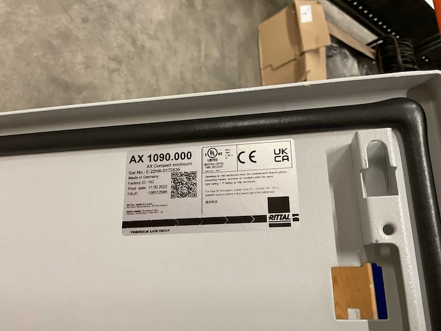 Rittal ax 1090.000 schakelkast - afbeelding 5 van  5