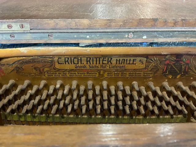 Ritter halle a/s piano - afbeelding 6 van  8