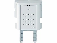 Ritto entravox 1840370 deurstation audio voor 3 gezinswoningen verlichte belknop en naamplaatje wit - afbeelding 2 van  3