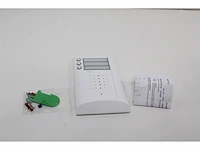 Ritto entravox 1840370 deurstation audio voor 3 gezinswoningen verlichte belknop en naamplaatje wit - afbeelding 3 van  3