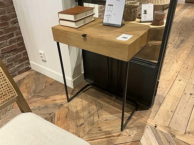 Rivièra maison acorn street bijzettafel - afbeelding 1 van  4