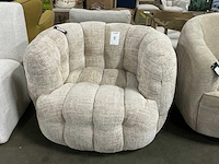 Rivièra maison arosa swivel armchair fauteuil - afbeelding 2 van  5