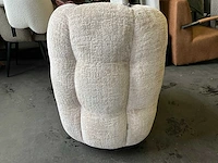 Riviera maison arosa verrijdbare fauteuil (2x) - afbeelding 2 van  11