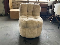 Riviera maison arosa verrijdbare fauteuil (2x) - afbeelding 1 van  11
