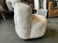 Riviera maison arosa verrijdbare fauteuil (2x) - afbeelding 9 van  11