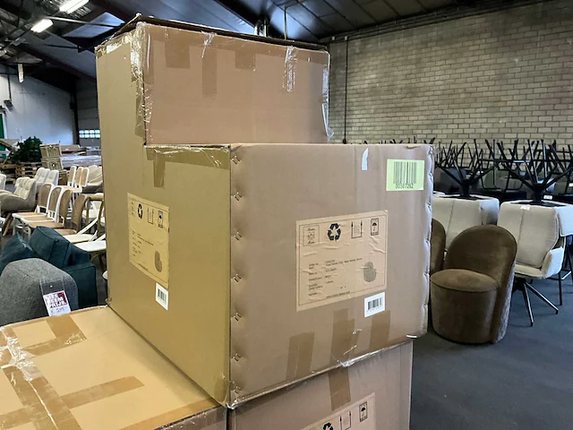 Riviera maison arosa verrijdbare fauteuil - afbeelding 6 van  7