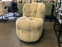 Riviera maison arosa verrijdbare fauteuil - afbeelding 2 van  8