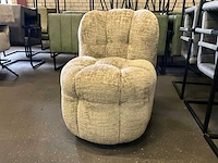 Riviera maison arosa verrijdbare fauteuil - afbeelding 3 van  8