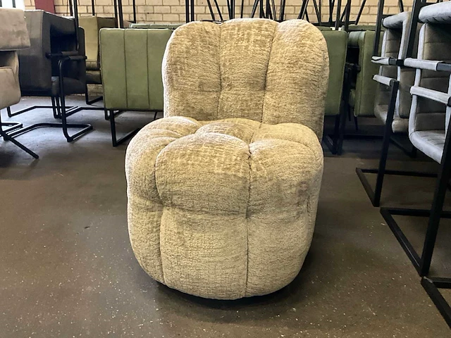 Riviera maison arosa verrijdbare fauteuil - afbeelding 3 van  8