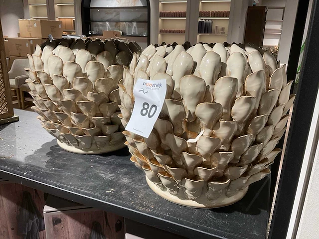 Rivièra maison artichoke pot (2x) - afbeelding 2 van  4