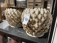 Rivièra maison artichoke pot (2x) - afbeelding 2 van  4