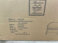 Rivièra maison cadiz loungestoel (2x) - afbeelding 3 van  3