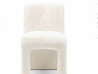 Rivièra maison callaghan faux fur eetkamerstoel - afbeelding 2 van  7