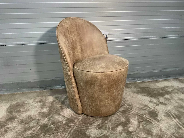 Rivièra maison camel xsx verrijdbare eetkamerstoel (4x) - afbeelding 1 van  9
