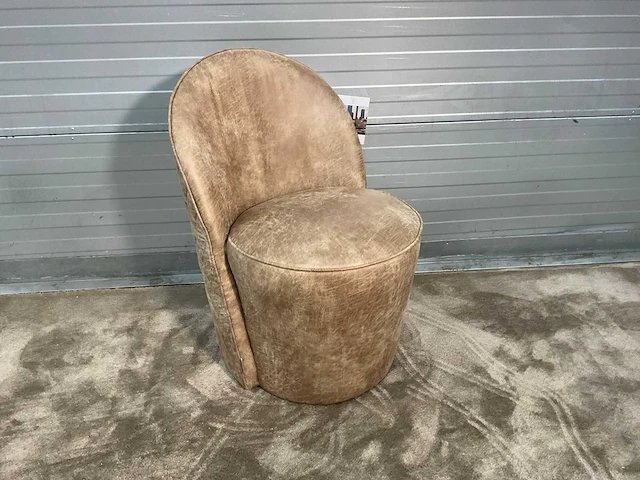 Rivièra maison camel xsx verrijdbare eetkamerstoel (4x) - afbeelding 2 van  9