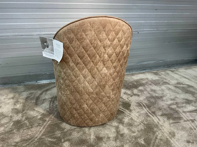 Rivièra maison camel xsx verrijdbare eetkamerstoel (4x) - afbeelding 6 van  9