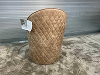 Rivièra maison camel xsx verrijdbare eetkamerstoel (4x) - afbeelding 6 van  9