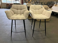 Riviera maison carnaby barkruk (2x) - afbeelding 1 van  7