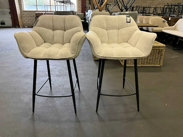 Riviera maison carnaby barkruk (2x) - afbeelding 2 van  7