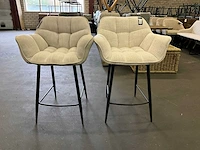 Riviera maison carnaby barkruk (2x) - afbeelding 2 van  7