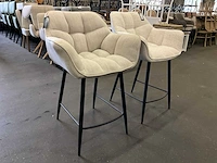 Riviera maison carnaby barkruk (2x) - afbeelding 3 van  7