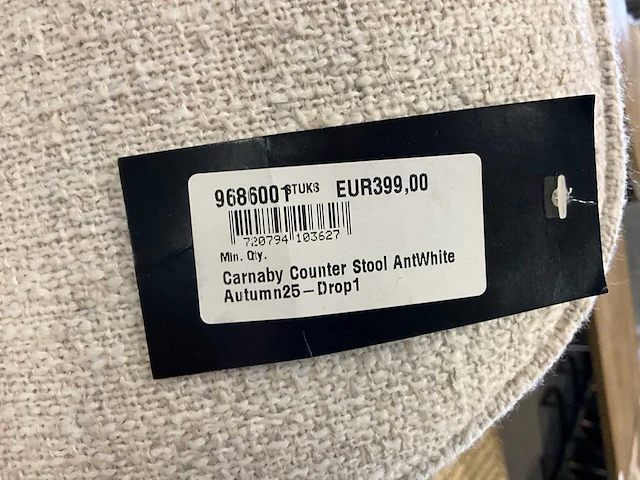 Riviera maison carnaby barkruk (2x) - afbeelding 6 van  7