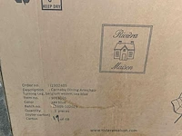 Rivièra maison carnaby dac eetkamerstoel (2x) - afbeelding 9 van  9
