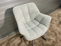 Rivièra maison carnaby draaibare eetkamerstoel (6x) - afbeelding 10 van  12