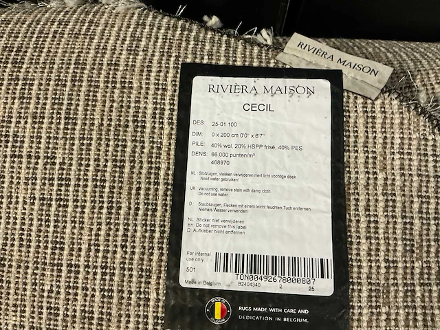 Rivièra maison cecil vloerkleed (2x) - afbeelding 4 van  6