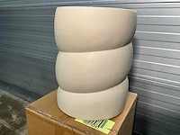 Rivièra maison ceramic end table bijzettafel - afbeelding 1 van  6