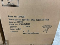 Rivièra maison chateau belvedere bistrotafelvoet (4x) - afbeelding 9 van  9