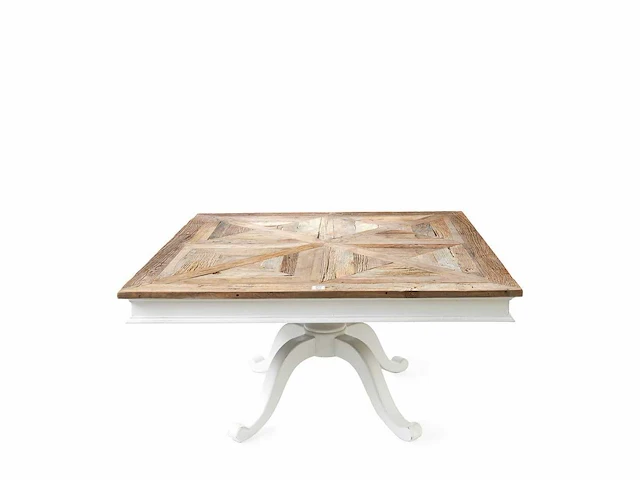 Rivièra maison chateau belvedere eetkamertafel 100x100 - afbeelding 1 van  8