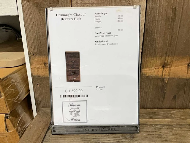 Rivièra maison connaught ladekast - afbeelding 2 van  4