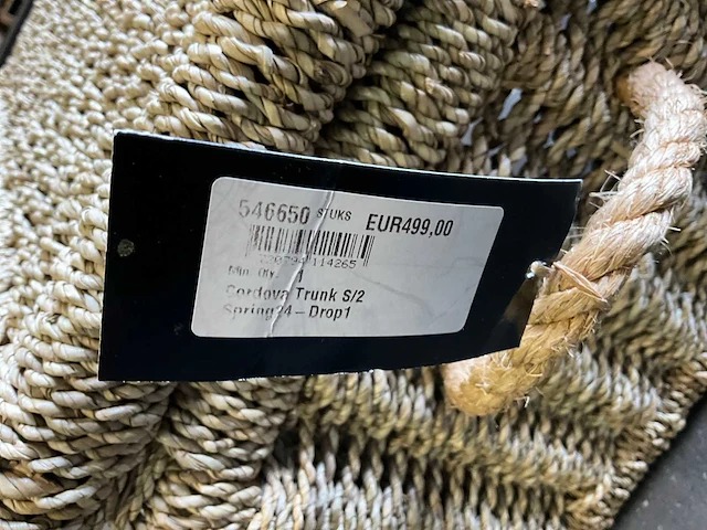 Riviera maison cordova rieten mand - afbeelding 8 van  8