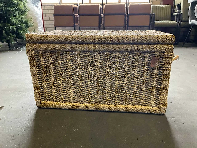 Riviera maison cordova rieten mand - afbeelding 2 van  9