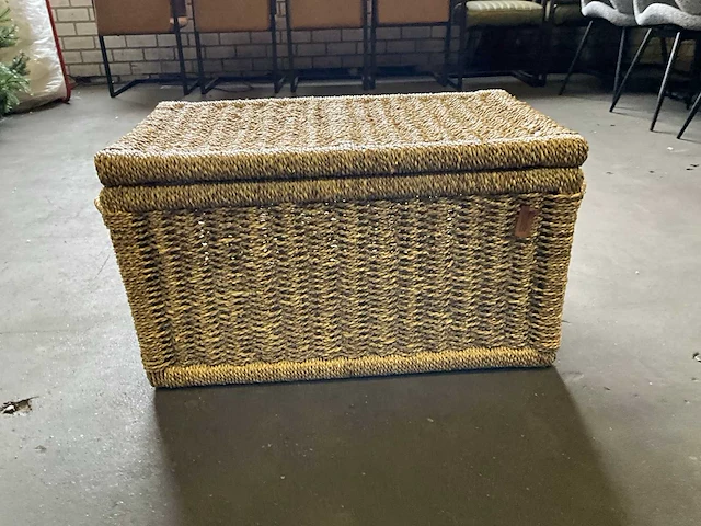 Riviera maison cordova rieten mand - afbeelding 3 van  9