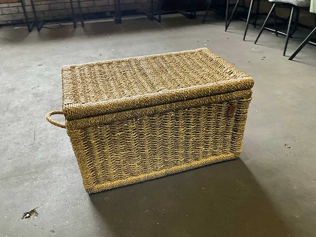 Riviera maison cordova rieten mand - afbeelding 4 van  9