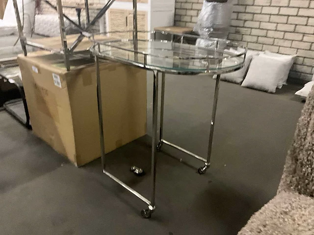 Riviera maison crosby verrijdbare bartafel - afbeelding 3 van  9