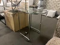 Riviera maison crosby verrijdbare bartafel - afbeelding 3 van  9