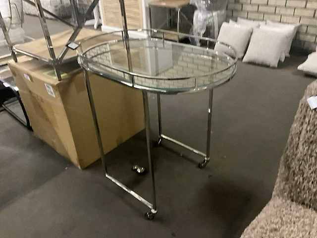 Riviera maison crosby verrijdbare bartafel - afbeelding 4 van  9