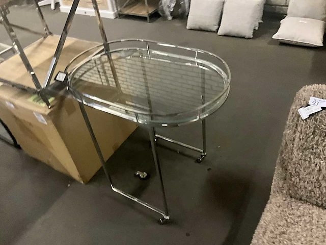 Riviera maison crosby verrijdbare bartafel - afbeelding 5 van  9