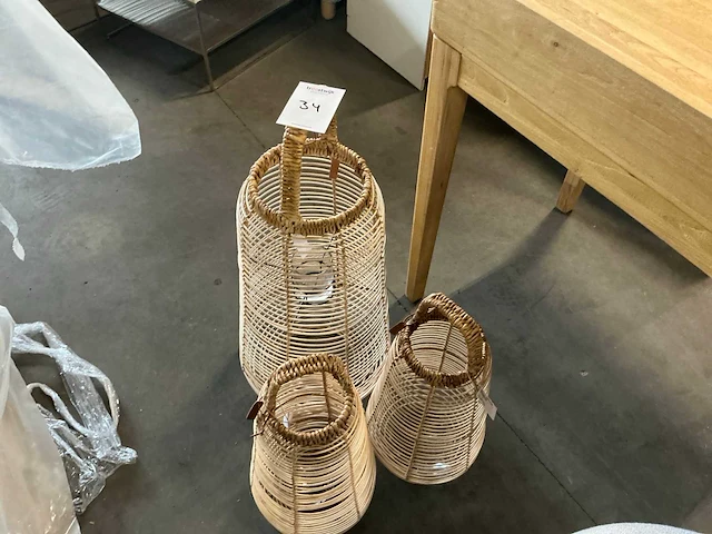 Rivièra maison cyrus lantern windlicht (3x) - afbeelding 4 van  4