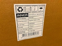 Rivièra maison daphne tafellamp (2x) - afbeelding 7 van  7