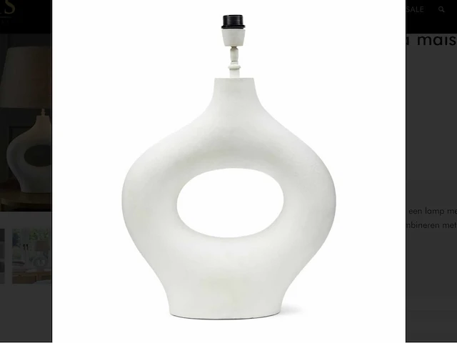 Rivièra maison daphne tafellamp en hanglamp (5x) - afbeelding 2 van  5