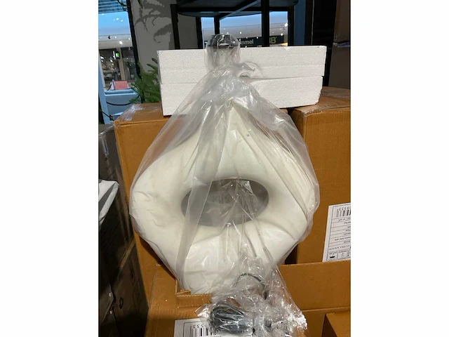 Rivièra maison daphne tafellamp en hanglamp (5x) - afbeelding 5 van  5