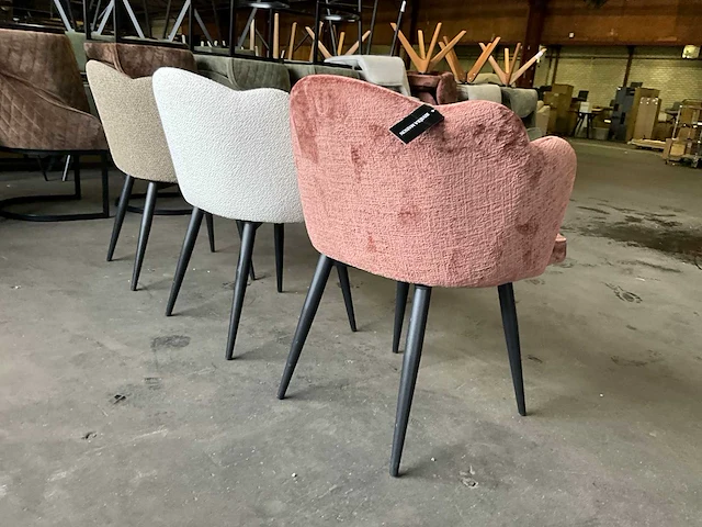 Riviera maison dauphine draaibare eetkamerstoel (3x) - afbeelding 2 van  11