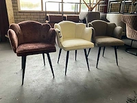 Riviera maison dauphine draaibare eetkamerstoel (3x) - afbeelding 4 van  11
