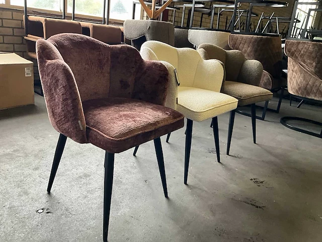 Riviera maison dauphine draaibare eetkamerstoel (3x) - afbeelding 6 van  11