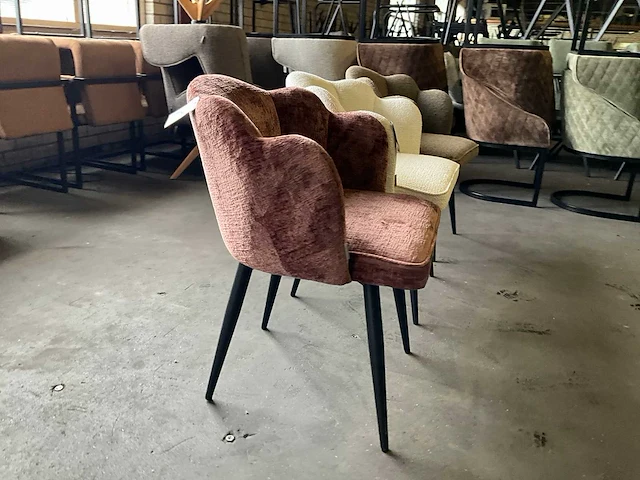 Riviera maison dauphine draaibare eetkamerstoel (3x) - afbeelding 8 van  11